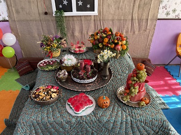 برگزاری جشن یلدا در مهدکودک بیمارستان